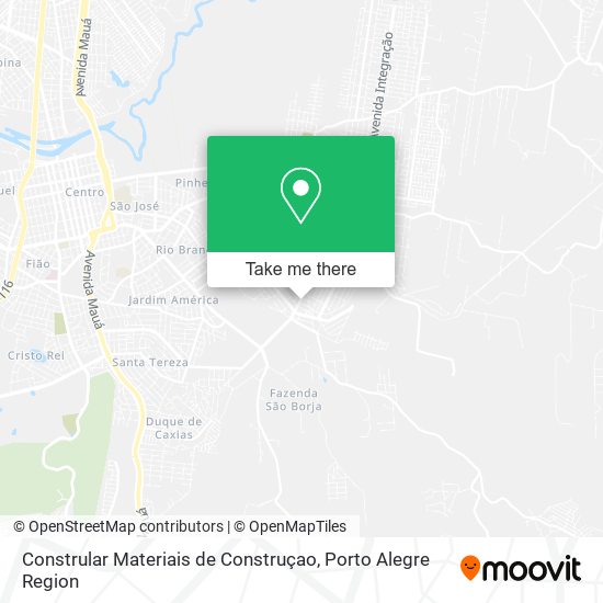 Constrular Materiais de Construçao map