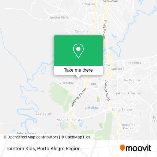 Tomtom Kids map