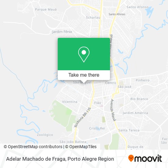 Adelar Machado de Fraga map