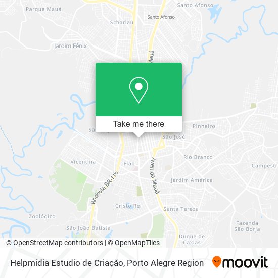 Helpmidia Estudio de Criação map