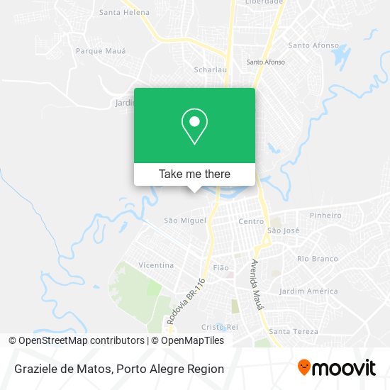 Graziele de Matos map