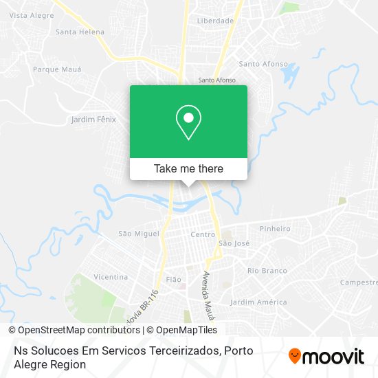 Ns Solucoes Em Servicos Terceirizados map