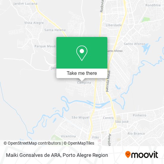 Maiki Gonsalves de ARA map