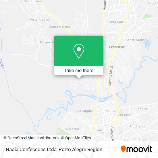 Nadia Confeccoes Ltda map