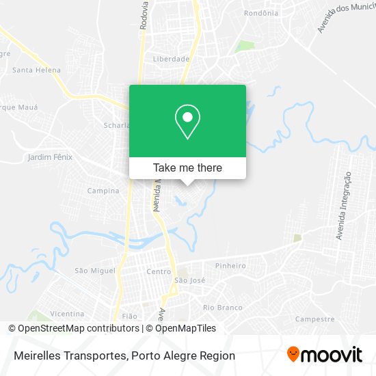 Meirelles Transportes map