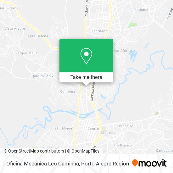 Oficina Mecânica Leo Caminha map