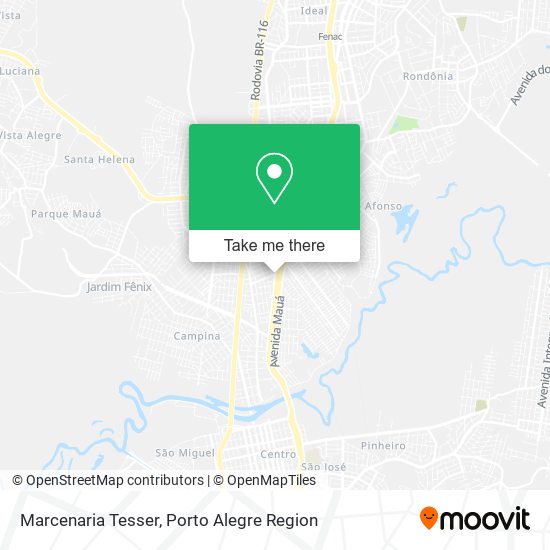 Marcenaria Tesser map