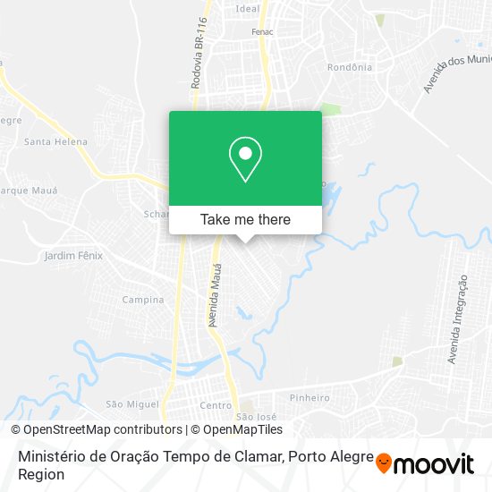Ministério de Oração Tempo de Clamar map