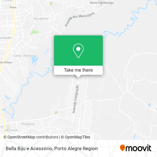 Bella Biju e Acessório map