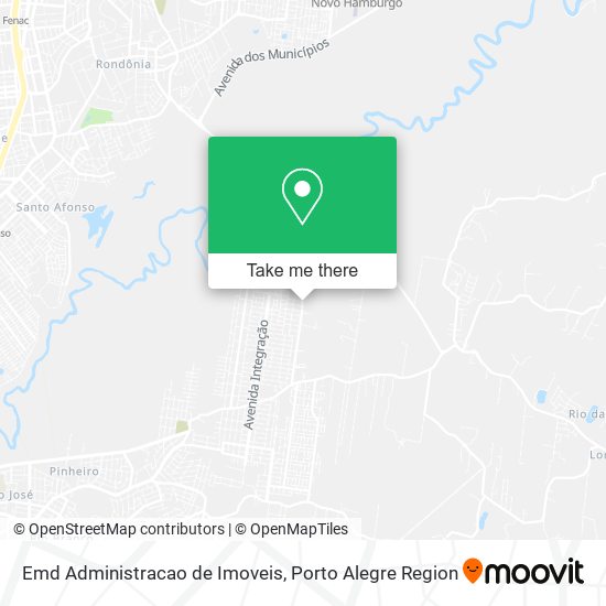 Mapa Emd Administracao de Imoveis