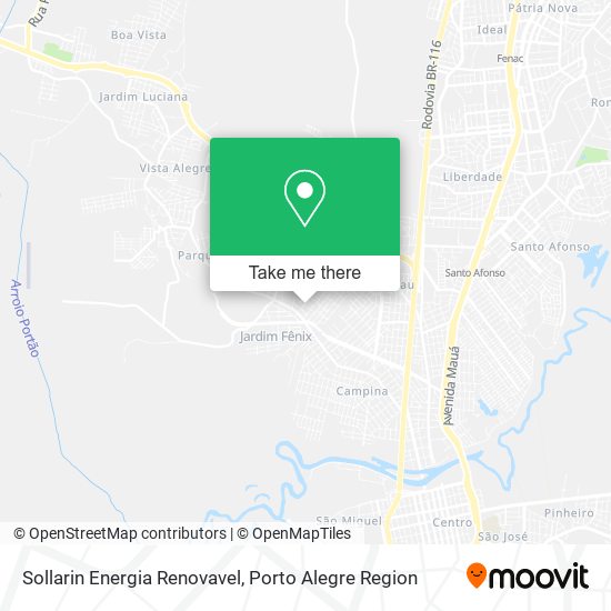 Mapa Sollarin Energia Renovavel