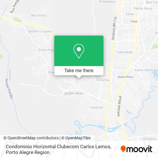 Condominio Horizontal Clubecom Carlos Lemos map