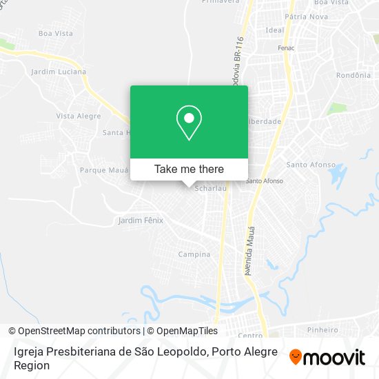 Igreja Presbiteriana de São Leopoldo map