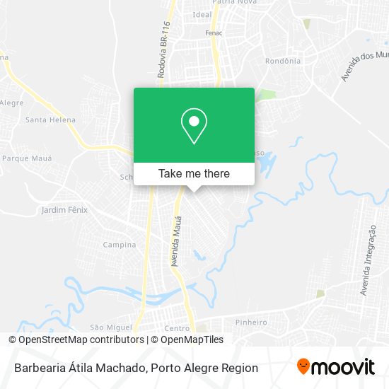Barbearia Átila Machado map