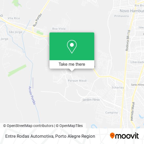 Mapa Entre Rodas Automotiva