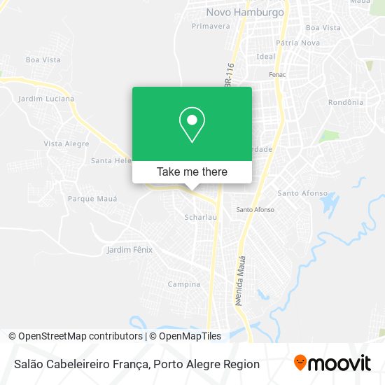 Salão Cabeleireiro França map