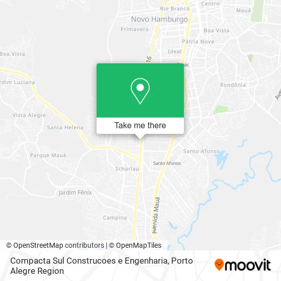 Compacta Sul Construcoes e Engenharia map