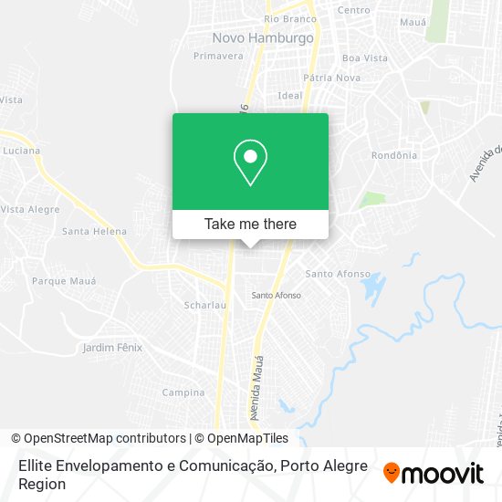 Ellite Envelopamento e Comunicação map