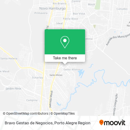 Bravo Gestao de Negocios map