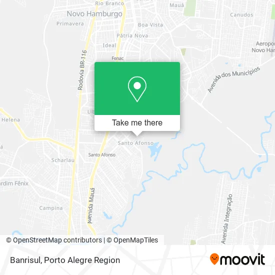 Banrisul map