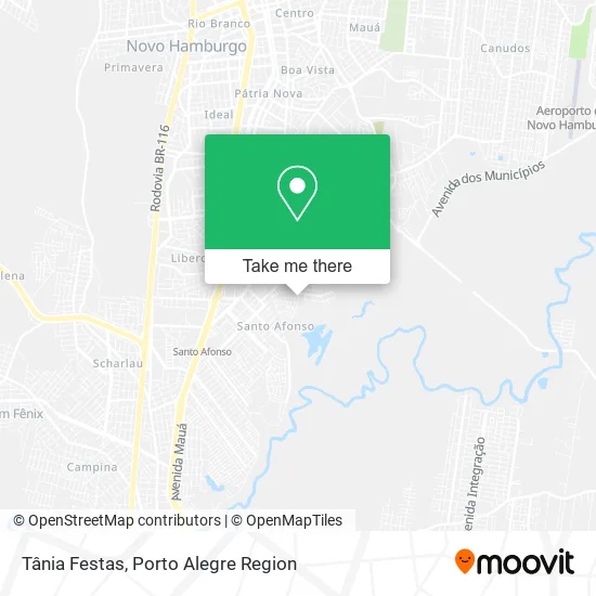 Tânia Festas map