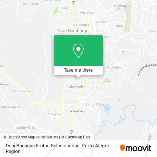 Dani Bananas Frutas Selecionadas map
