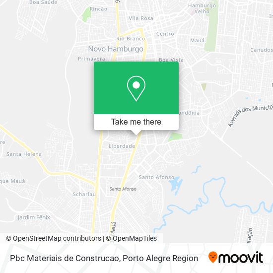 Pbc Materiais de Construcao map