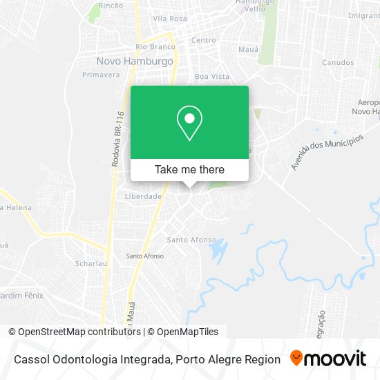 Cassol Odontologia Integrada map