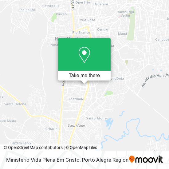 Mapa Ministerio Vida Plena Em Cristo