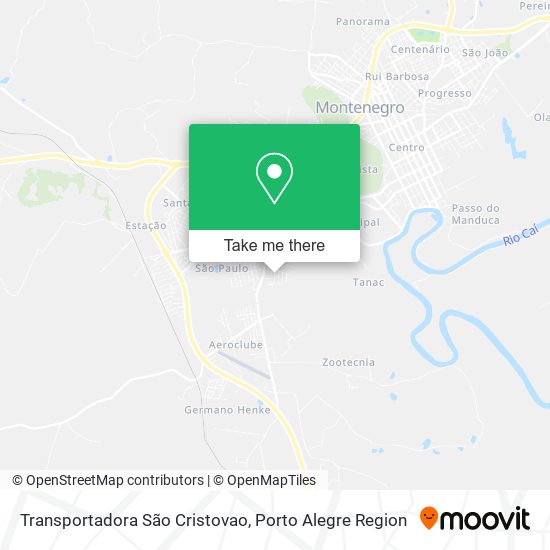 Transportadora São Cristovao map
