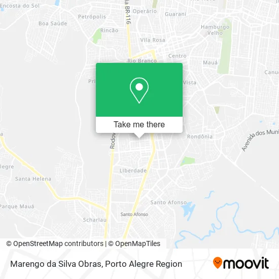 Marengo da Silva Obras map