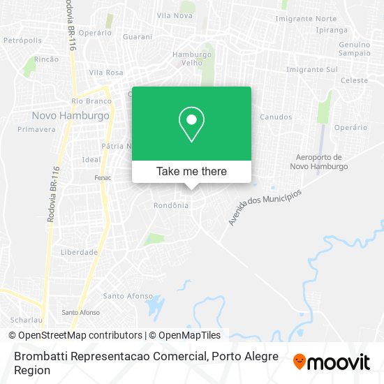 Brombatti Representacao Comercial map