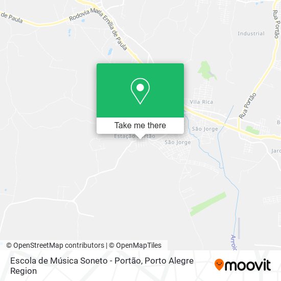 Escola de Música Soneto - Portão map