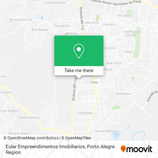 Eular Empreendimentos Imobiliarios map