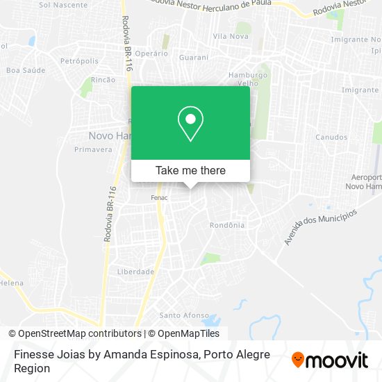 Mapa Finesse Joias by Amanda Espinosa