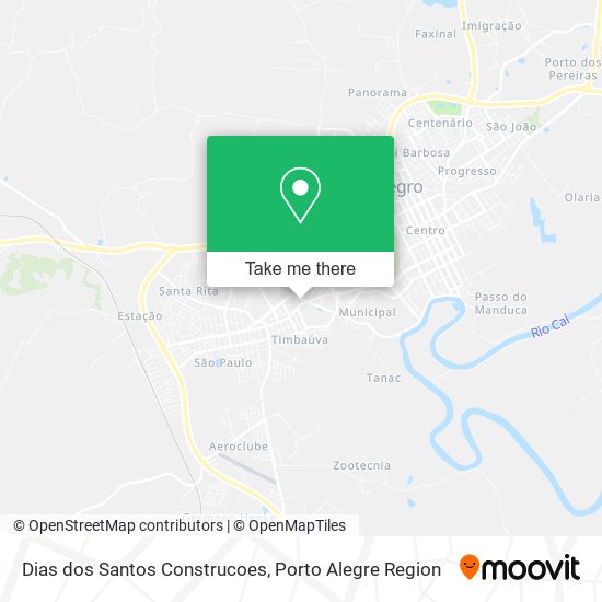 Dias dos Santos Construcoes map
