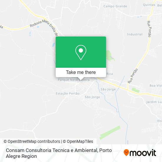 Consam Consultoria Tecnica e Ambiental map