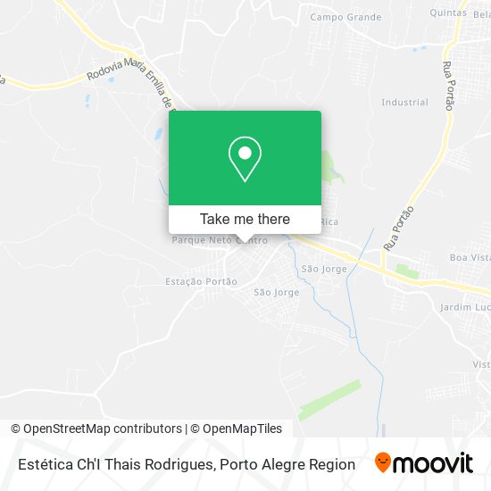 Estética Ch'I Thais Rodrigues map