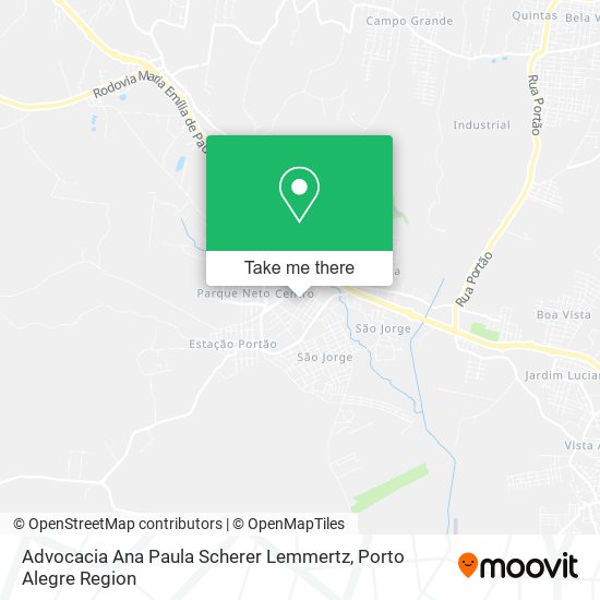 Advocacia Ana Paula Scherer Lemmertz map