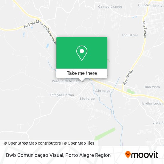 Bwb Comunicaçao Visual map