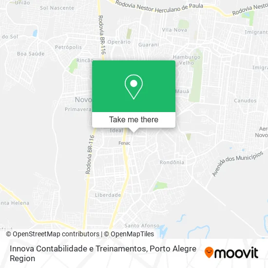 Innova Contabilidade e Treinamentos map