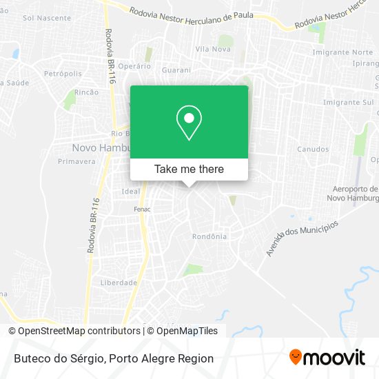 Buteco do Sérgio map