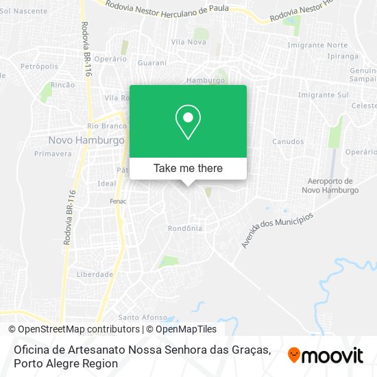 Oficina de Artesanato Nossa Senhora das Graças map