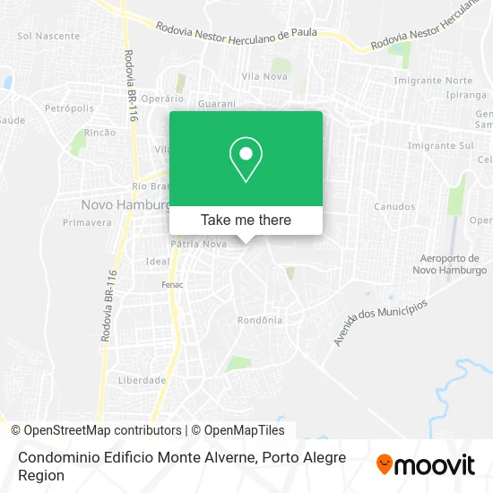 Condominio Edificio Monte Alverne map