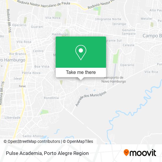 Mapa Pulse Academia