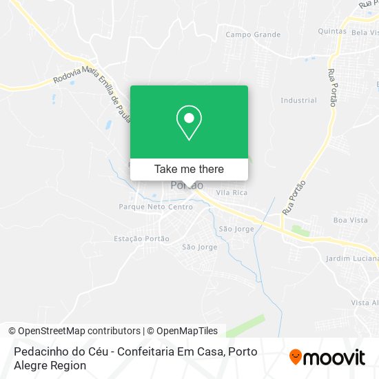 Pedacinho do Céu - Confeitaria Em Casa map