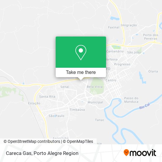 Careca Gas map