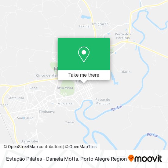 Estação Pilates - Daniela Motta map