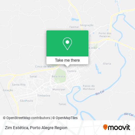 Zim Estética map