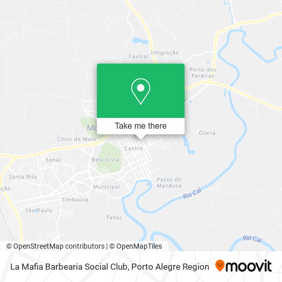 La Mafia Barbearia Social Club map
